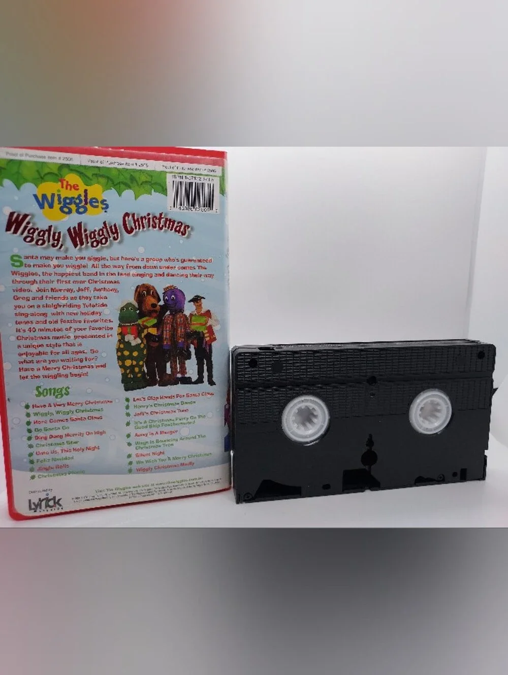 The Wiggles : Wiggly Wiggly Christmas VHS, 2002 Tested Works